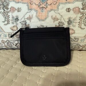 lululemon athletica Black Wallet